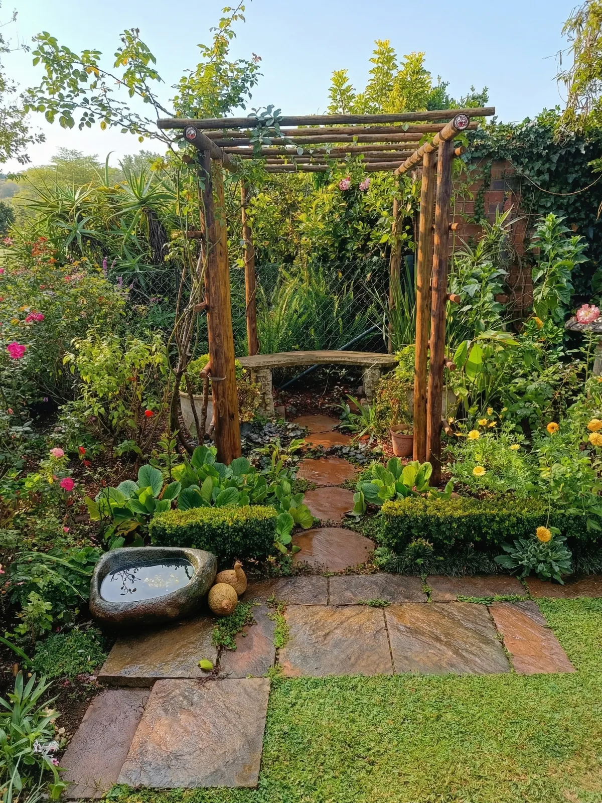 Vernon Garde Landscaping recent pergola built in Howick.
